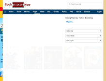 Tablet Screenshot of mail.bookticketnow.com